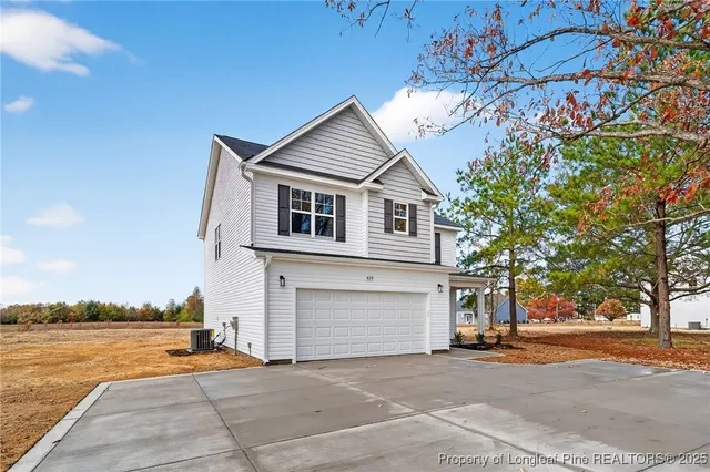 a view of a house with a patio