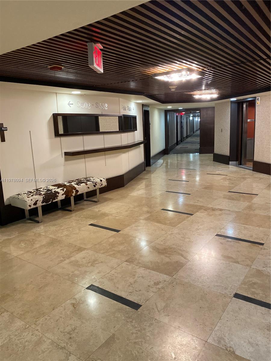 1500 Bay Road, Unit 524S Miami Beach, FL 33139 - Photo 23 of 27 a view of a room with gym equipment