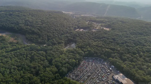 a view of a dry yard