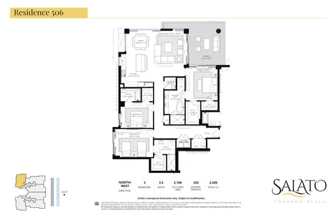 $2,660,000 | 305 Briny Avenue, Unit 506, Pompano Beach, FL 33062