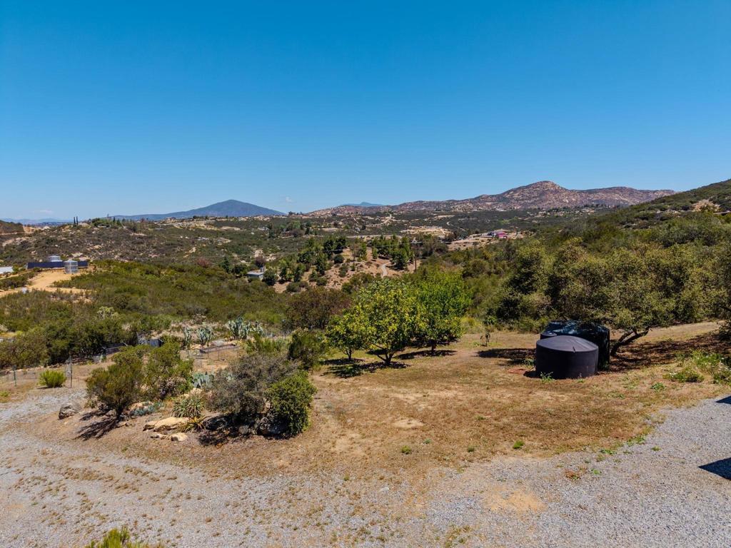 17089 Lawson Valley Road Jamul, CA 91935 - Photo 32 of 33 a view of a dry yard with mountain