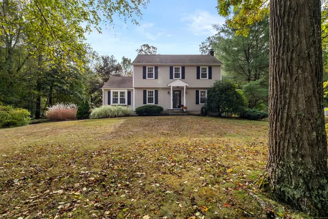 a view of a house with a garden