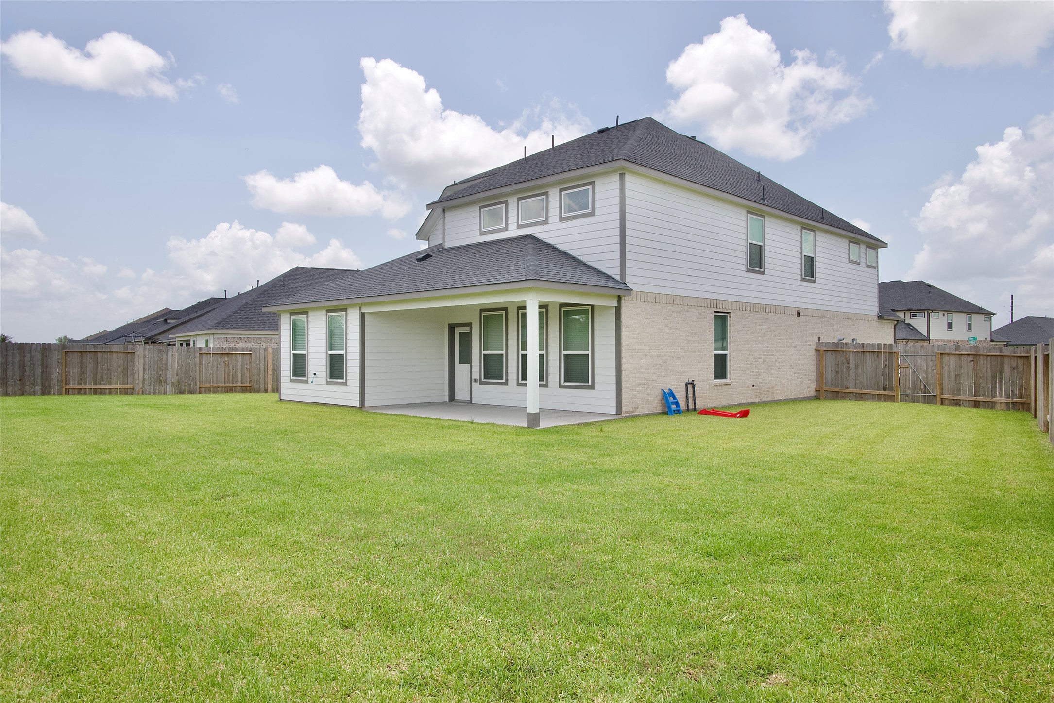 3207 Tilley Drive Rosenberg, TX 77471 - Photo 43 of 43 a view of a house with a backyard