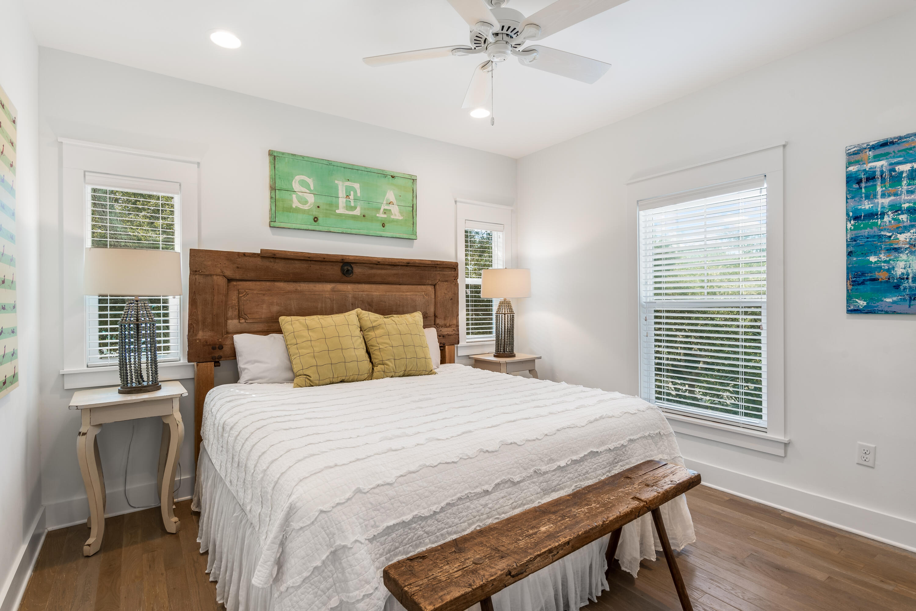 301 South Gulf Drive Santa Rosa Beach, FL 32459 - Photo 8 of 26 a bedroom with a bed and a window