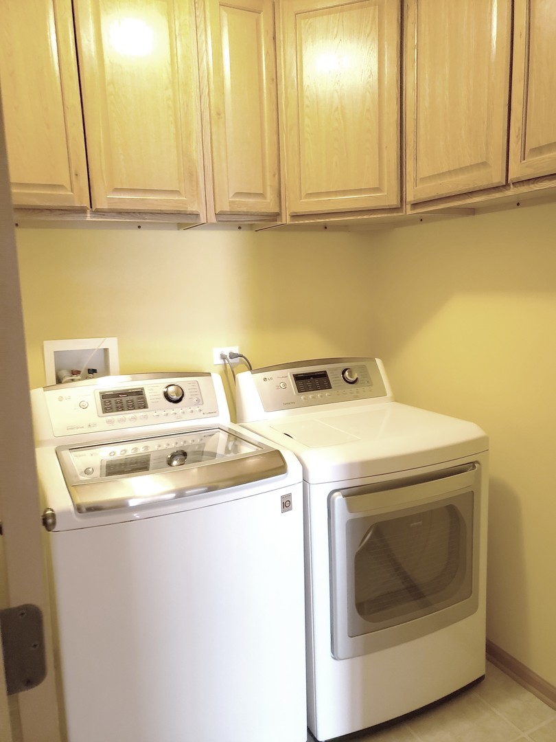 641 West Jonathan Drive Round Lake, IL 60073 - Photo 19 of 20 a utility room with dryer and washer