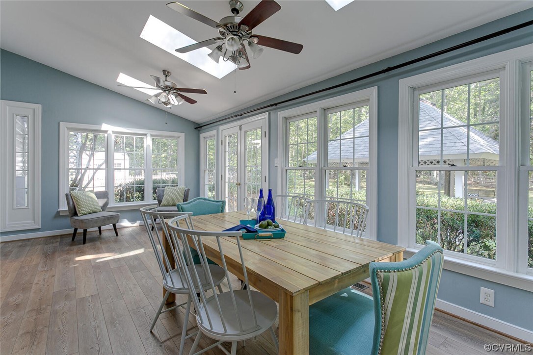 1310 King William Woods Road Midlothian, VA 23113 - Photo 17 of 42 a view of a dining room with furniture window and outside view