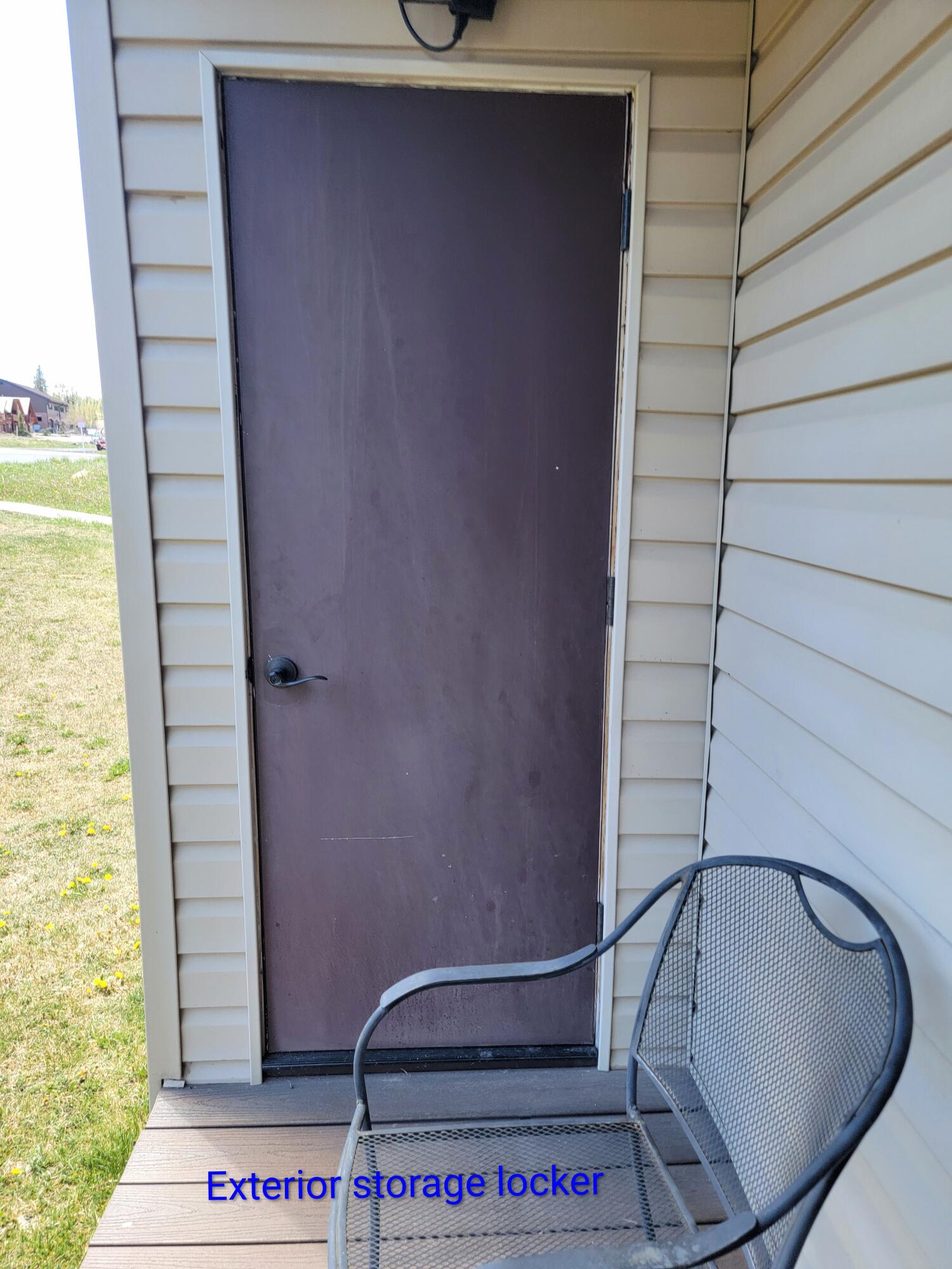 385 South Vasels Road, Unit 16 Brian Head, UT 84719 - Photo 21 of 40 Rear storage locker