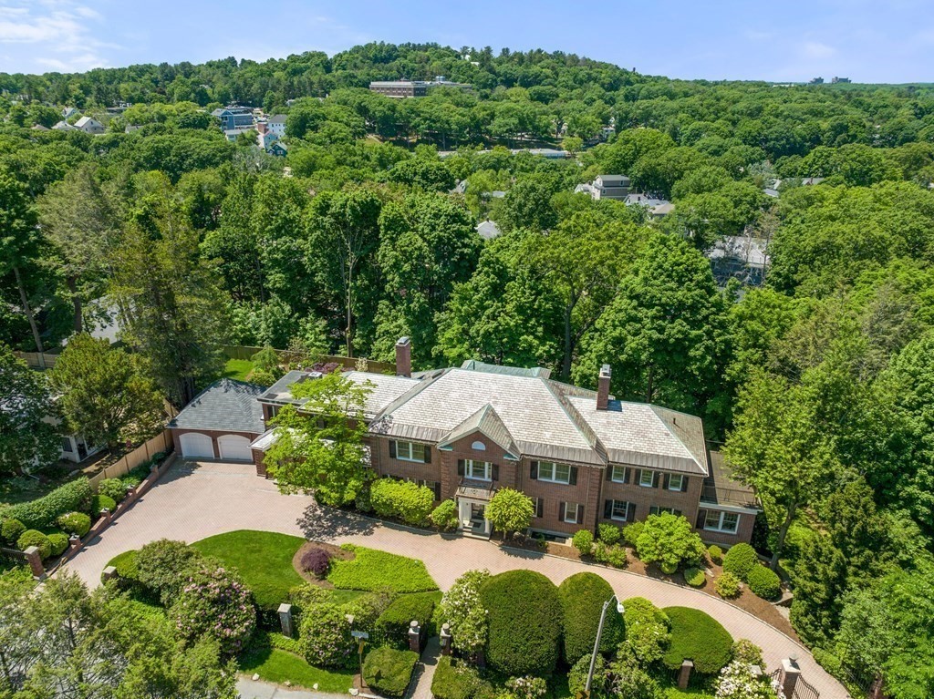 170 Hyslop Road Brookline, MA 02445 - Photo 2 of 37 an aerial view of a house