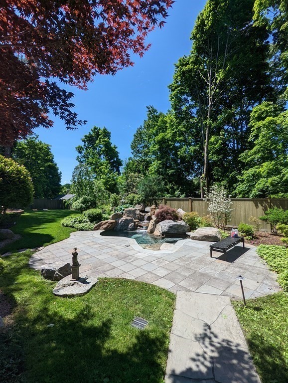 170 Hyslop Road Brookline, MA 02445 - Photo 34 of 37 a view of a backyard with swimming pool
