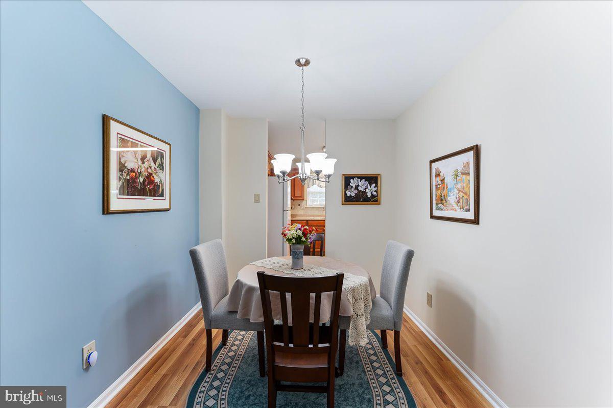 107 Cambridge Circle, Unit 50 Kennett Square, PA 19348 - Photo 8 of 36 POV: Dining area view into the kitchen