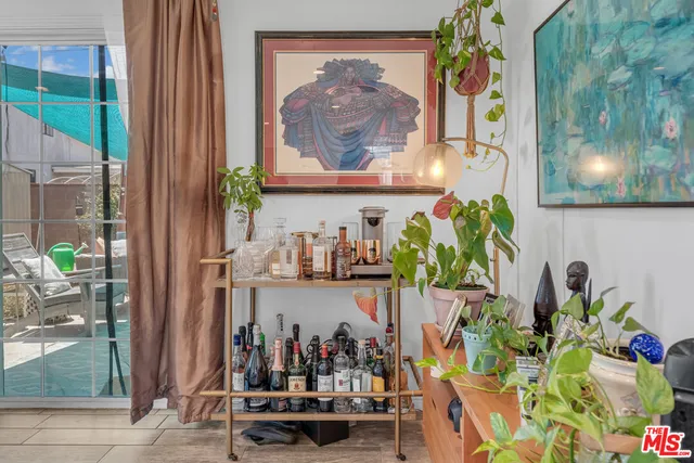 a room with lots of different colored cloths