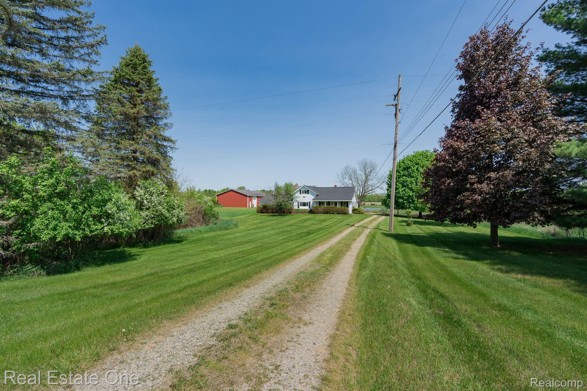 4190 Pratt Road Metamora, MI 48455 - Photo 41 of 53 Set Back from the Paved Road
