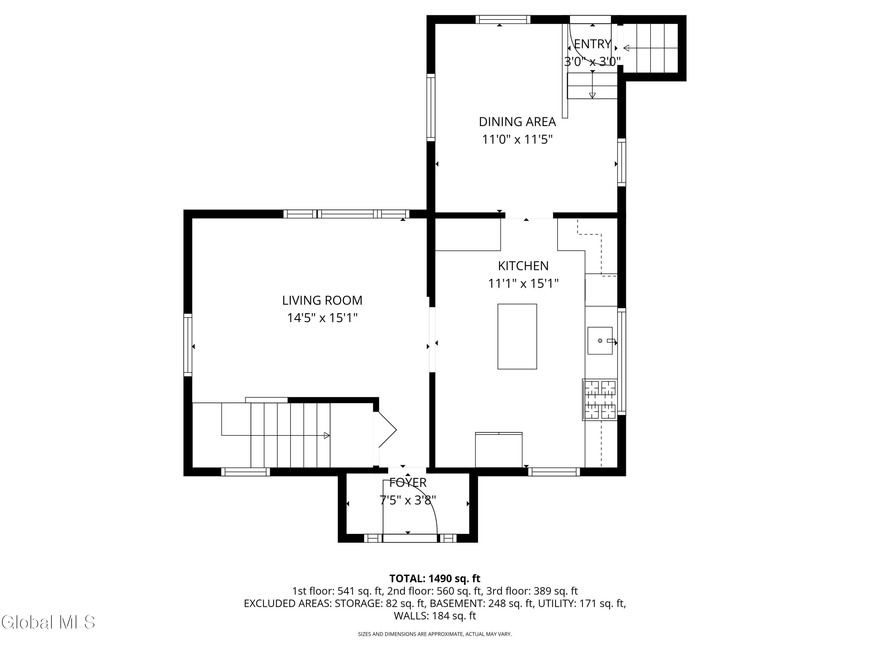1371 Midline Road Amsterdam, NY 12010 - Photo 36 of 36 2-Floorplan_2