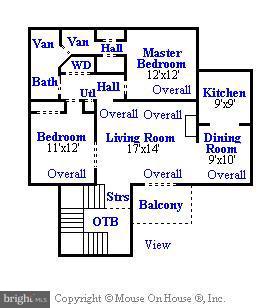1936 Villaridge Drive, Unit B Reston, VA 20191 - Photo 22 of 22 Floor Plan
