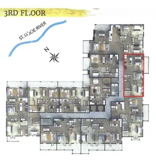 $1,295,000 | 41 Southwest Seminole Street, Unit 307, Stuart, FL 34994