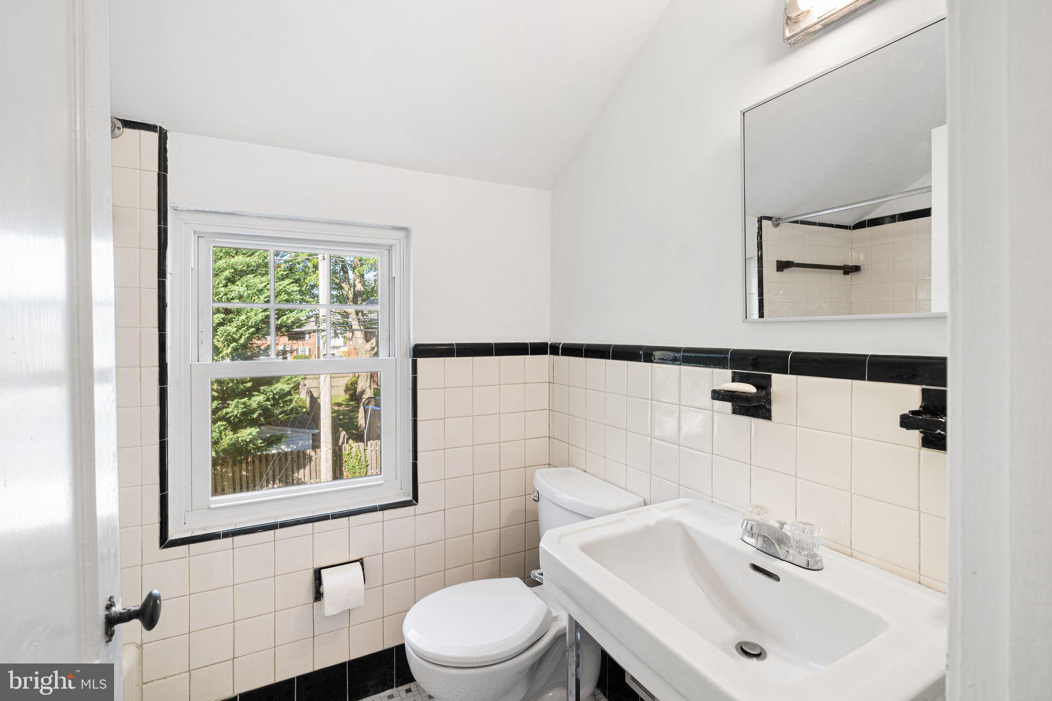142 Rambling Way Springfield, PA 19064 - Photo 21 of 33 a bathroom with a sink a toilet and mirror