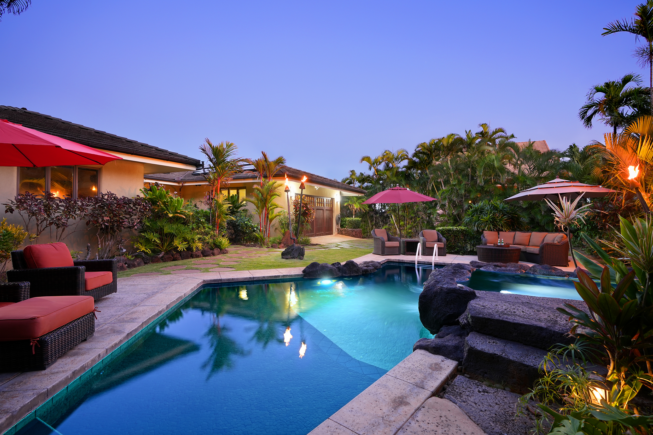 1552 Pe'e Road Koloa, HI 96756 - Photo 2 of 2 a view of a swimming pool with a patio