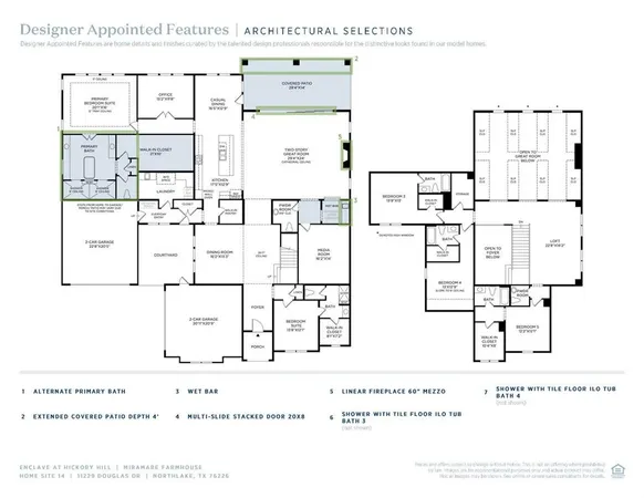 a picture of a room with a black and white wall