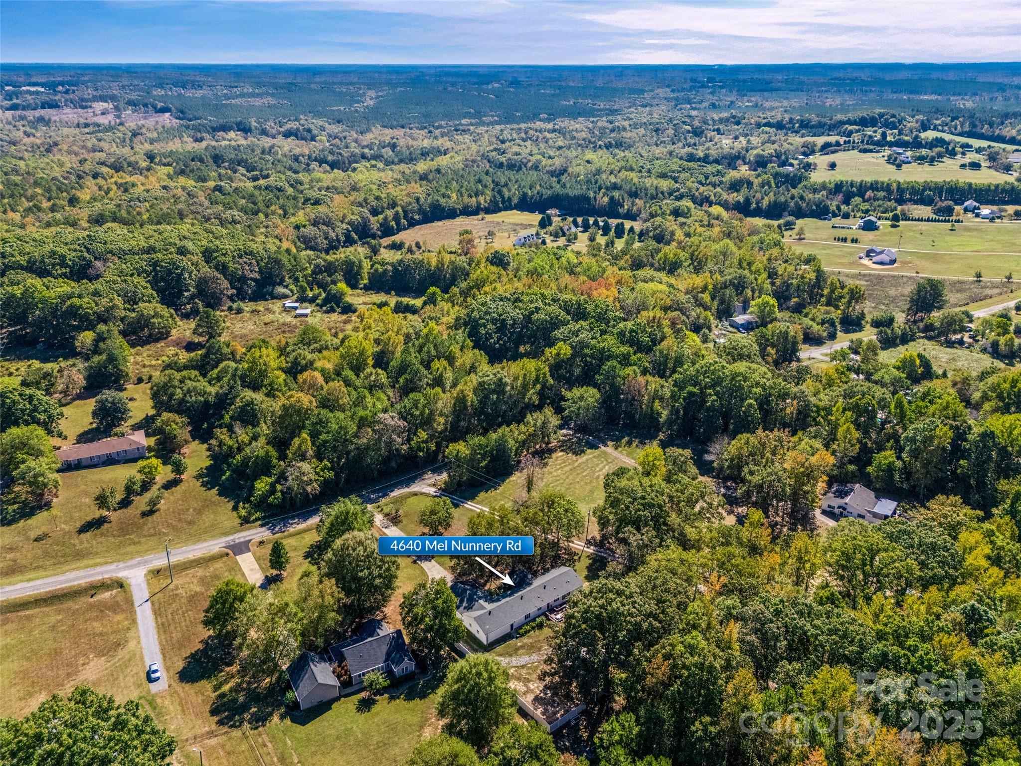 4640 Mel Nunnery Road Fort Lawn, SC 29714 - Photo 37 of 37 an aerial view of a house with a yard