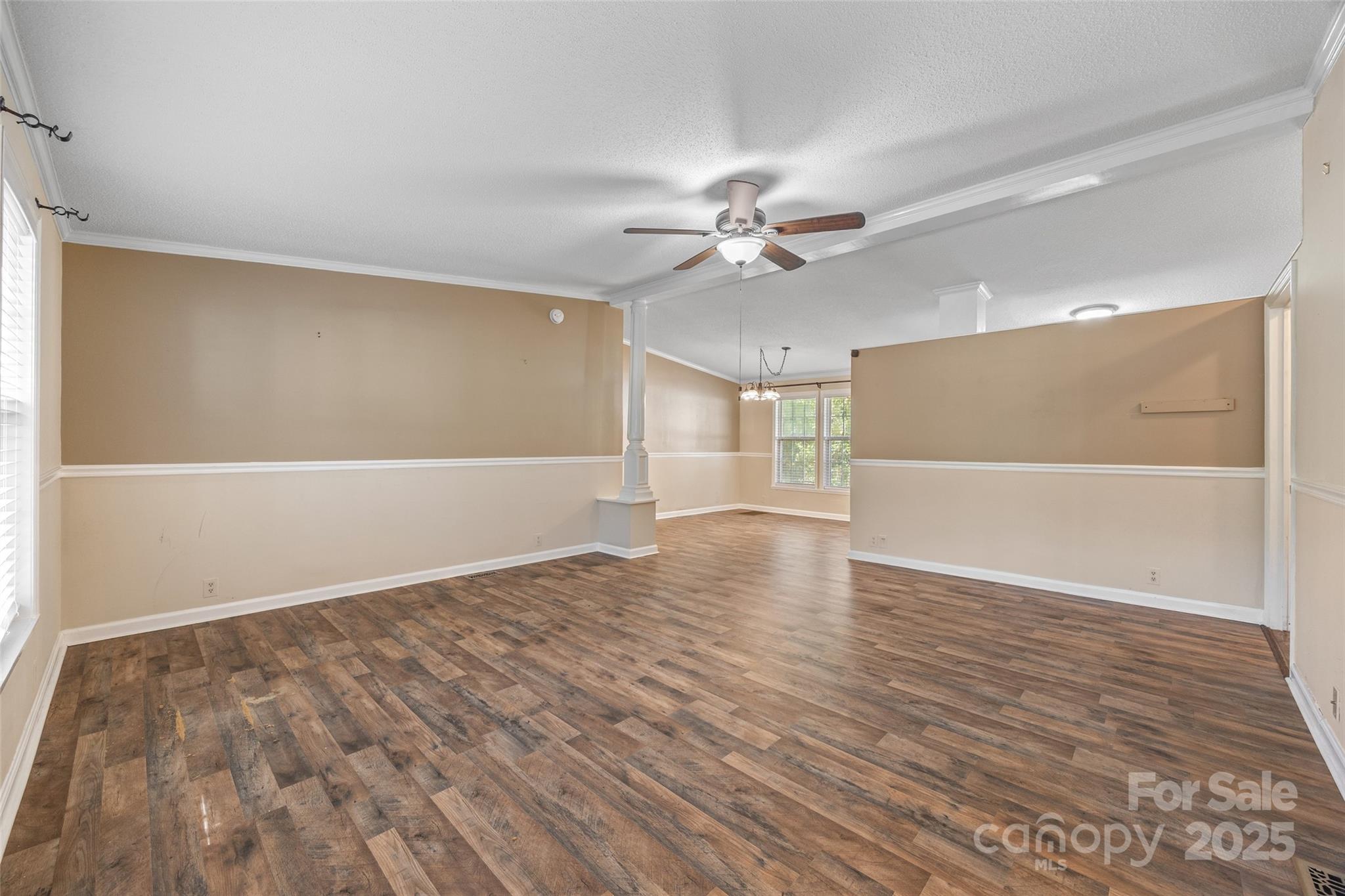 4640 Mel Nunnery Road Fort Lawn, SC 29714 - Photo 4 of 37 a view of an empty room with wooden floor