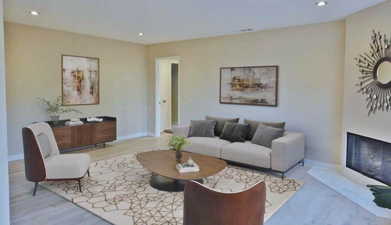 1324 Kenwood Road Santa Barbara, CA 93109 - Photo 6 of 36 Virtually Staged Living area