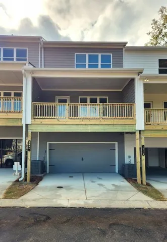 a house view with a outdoor space