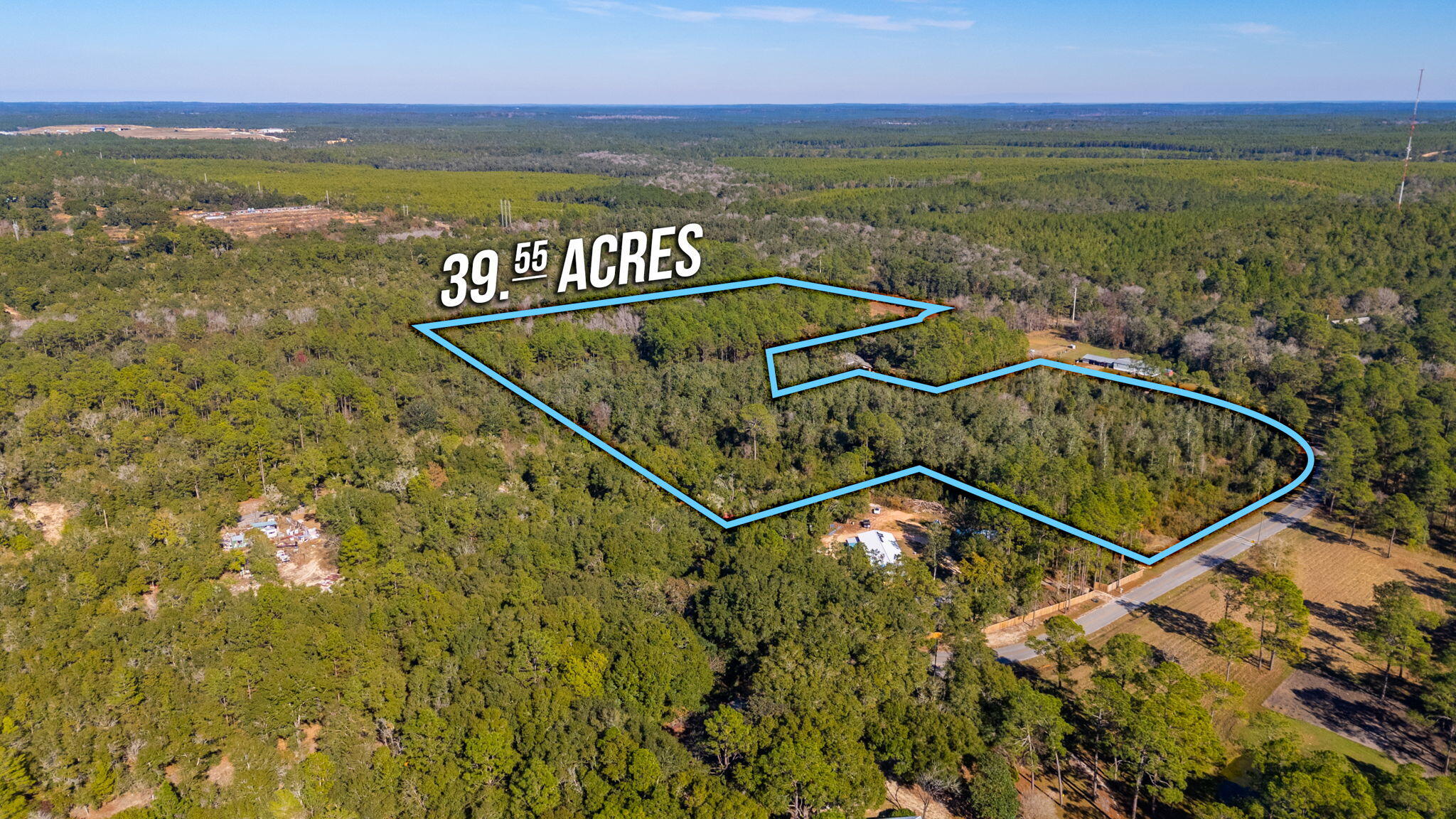 39.5-acres Spradlin Road DeFuniak Springs, FL 32433 - Photo 8 of 24 8-web-or-mls-313 Spradlin Rd Aerial-8