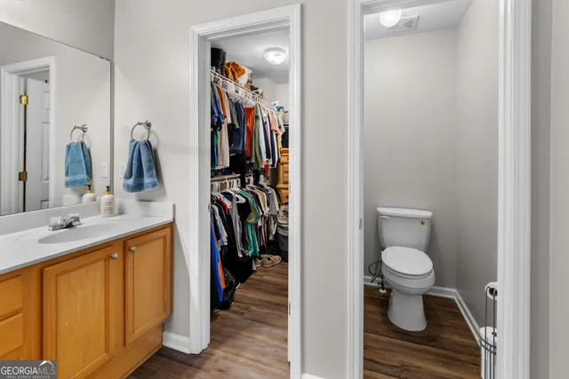 a bathroom with a sink and a toilet