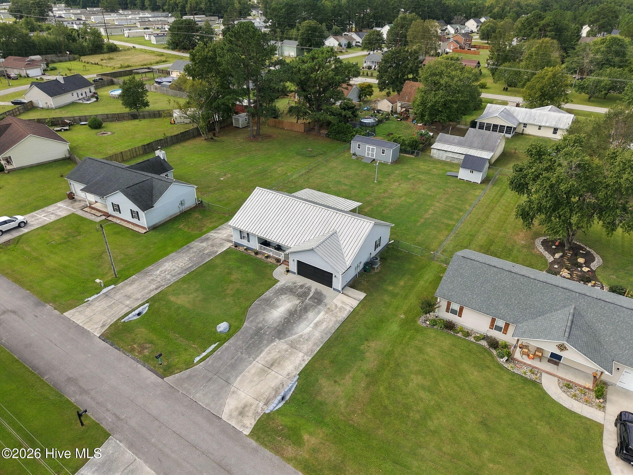 107 Fodder Drive Hubert, NC 28539 - Photo 45 of 61 45_Aerial_Lot