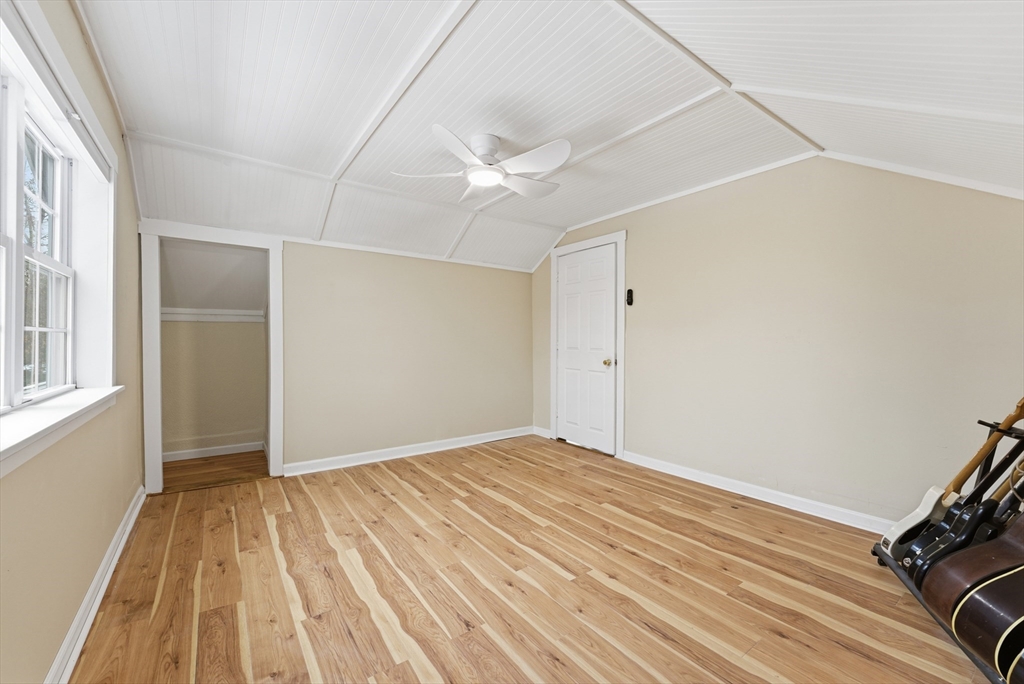 45 Pike Street Athol, MA 01331 - Photo 31 of 38 a view of a room with wooden floor and a ceiling fan