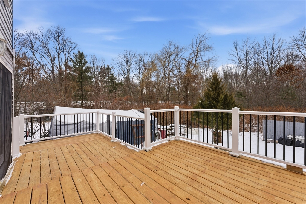 45 Pike Street Athol, MA 01331 - Photo 35 of 38 a view of a balcony with wooden floor and fence