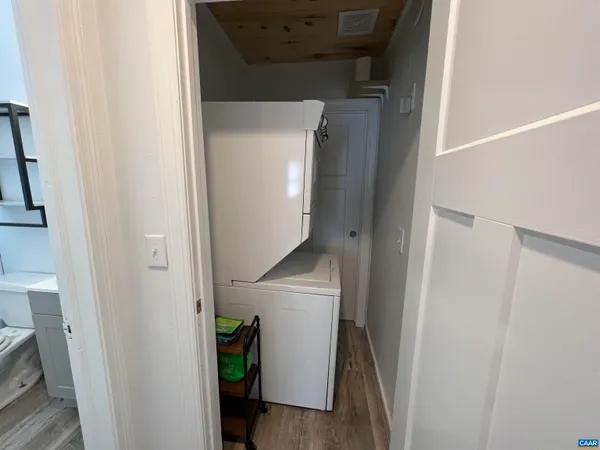 a view of walk in closet