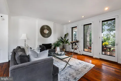 a view of an outdoor seating area