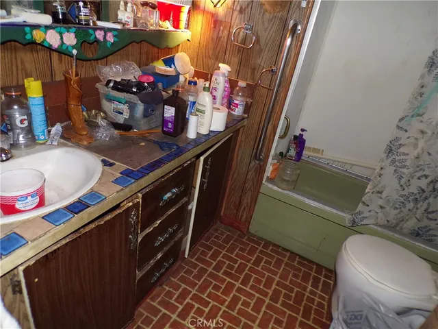 a room with storage and utility