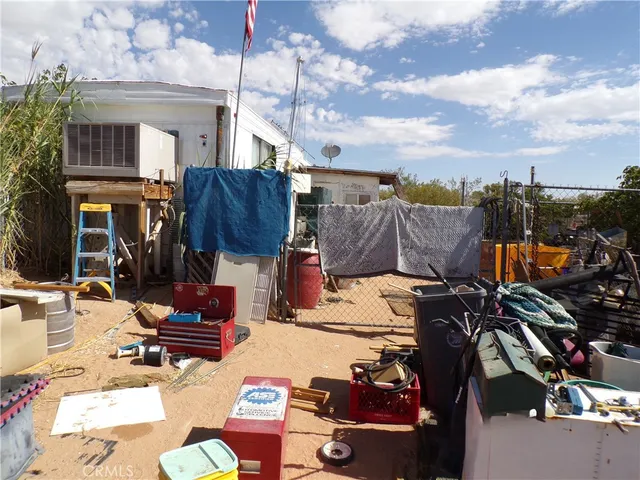 a view of outdoor seating space