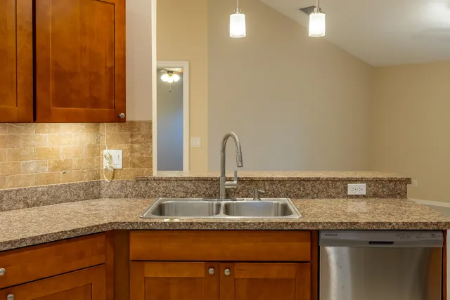 a close view of sink and tap