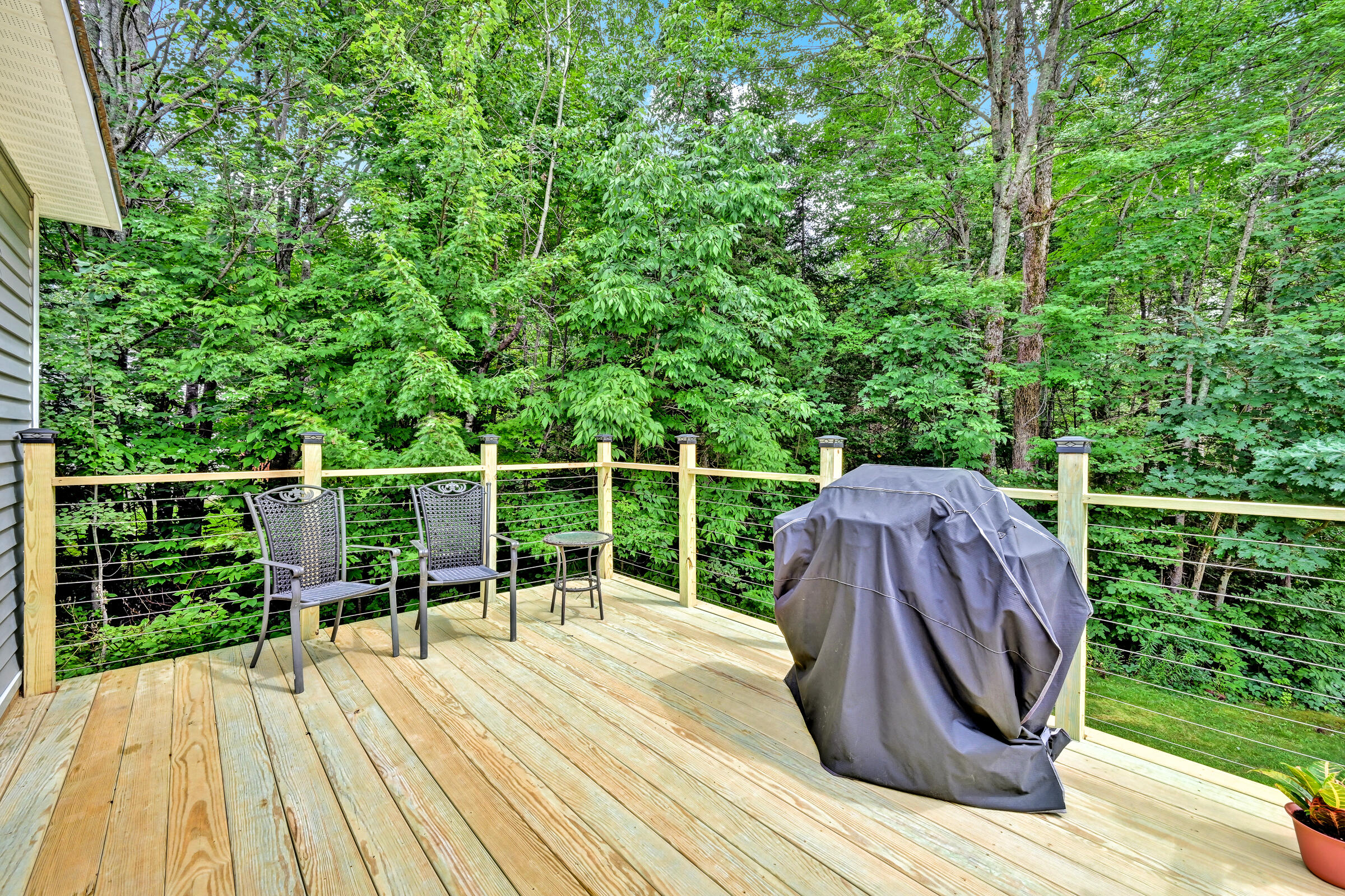 196 Lakeview Road Glenburn, ME 04401 - Photo 24 of 31 Rear Deck