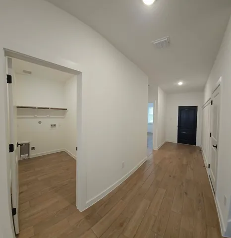 a view of empty room