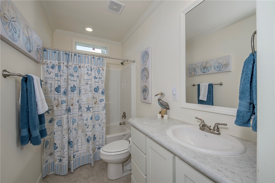 10976 Whiterock Road Bremond, TX 76629 - Photo 23 of 42 a bathroom with a sink toilet and shower