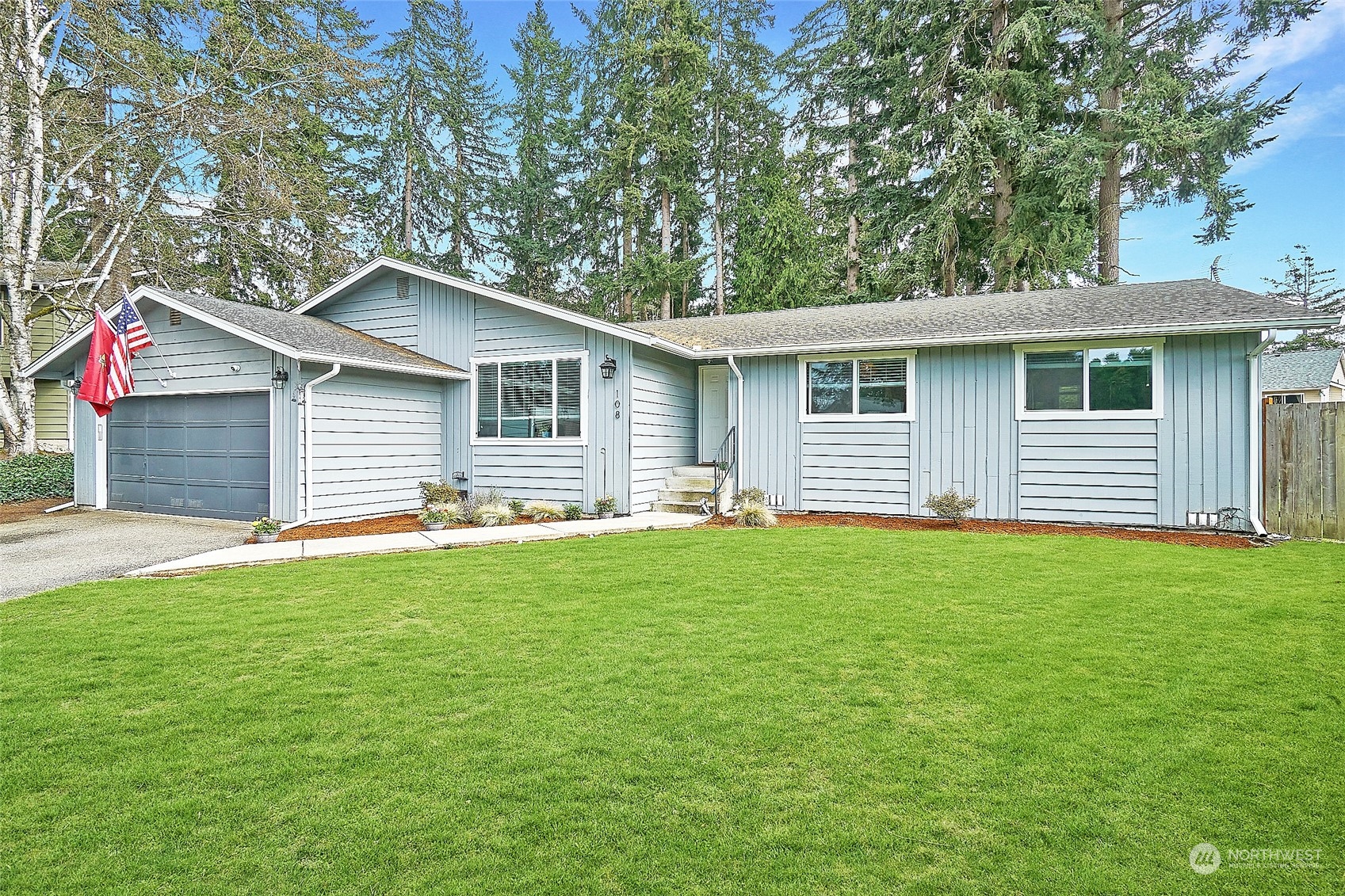 108 183rd Street Southwest Bothell, WA 98012 - Photo 2 of 22 a front view of a house with a yard