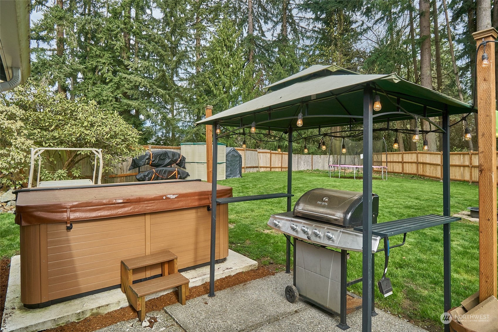 108 183rd Street Southwest Bothell, WA 98012 - Photo 22 of 22 a view of backyard with deck and outdoor seating
