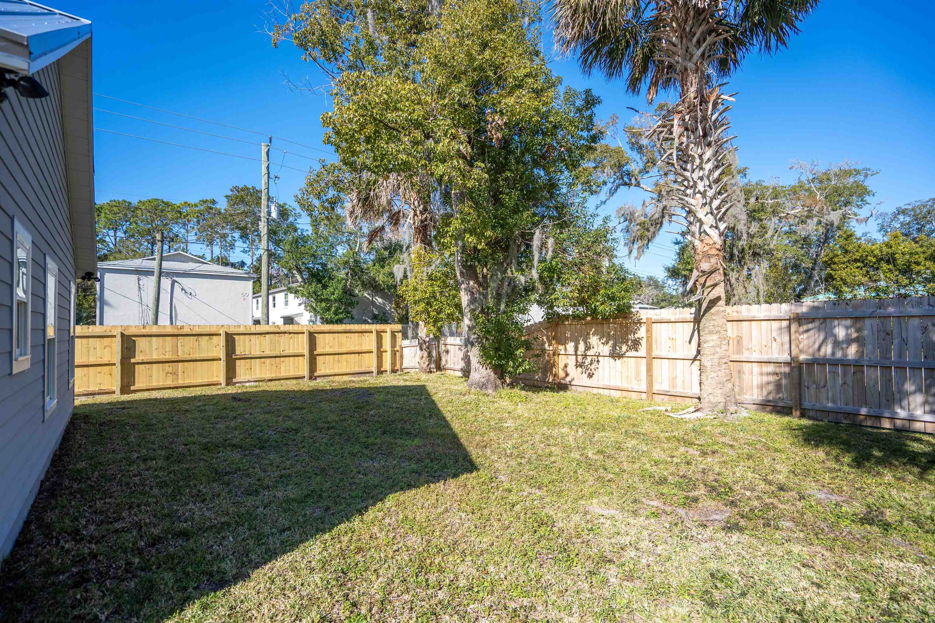 79 Helen Street St. Augustine, FL 32084 - Photo 27 of 33 a view of backyard with tree