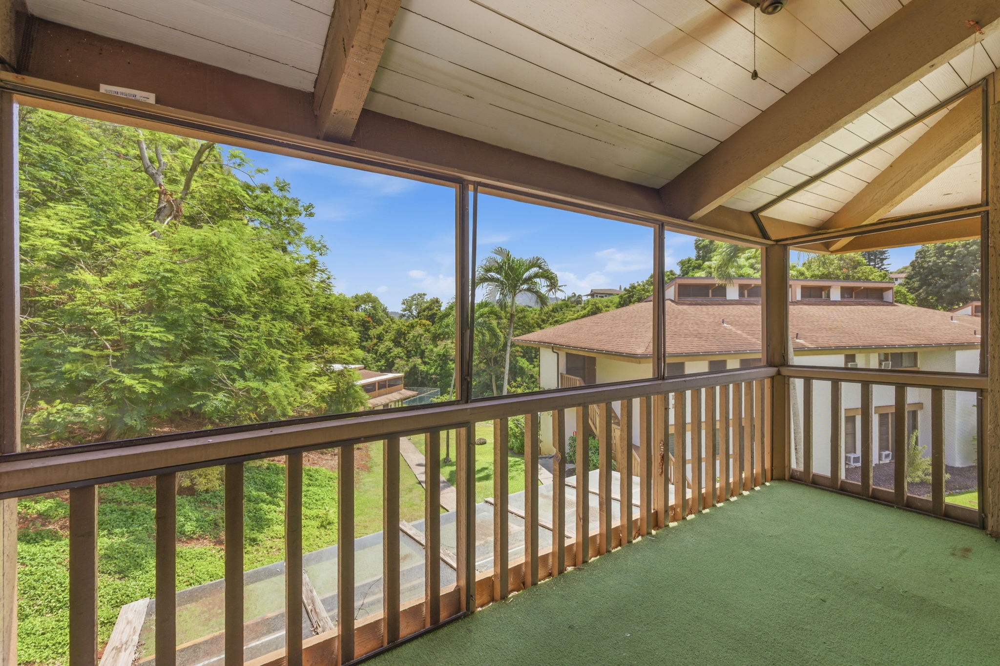 4701 Kawaihau Road, Unit C201 Kapaa, HI 96746 - Photo 19 of 28 a view of a porch