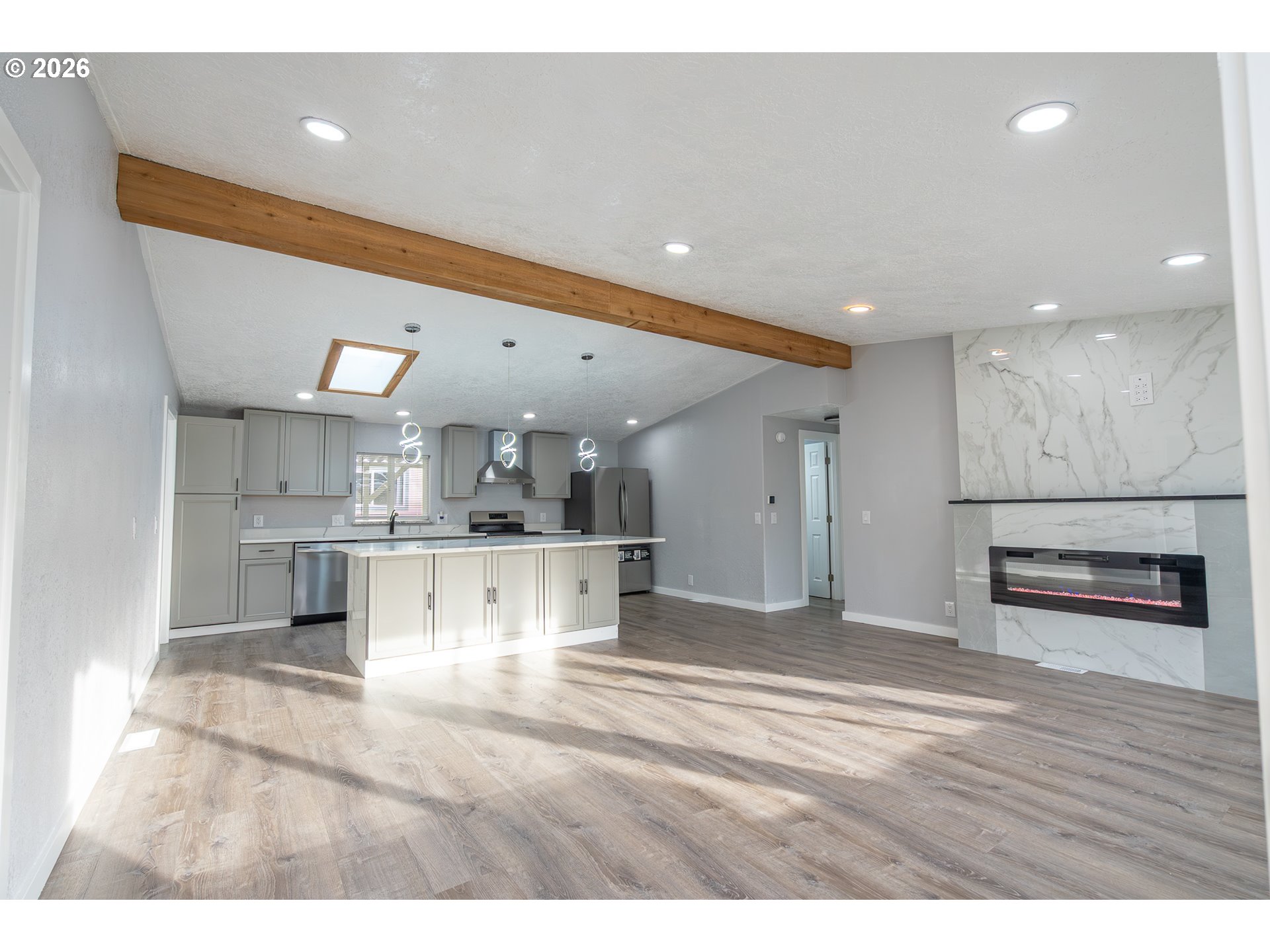 3554 Turner Road Southeast Salem, OR 97302 - Photo 5 of 20 a view of kitchen with kitchen island and stainless steel appliances