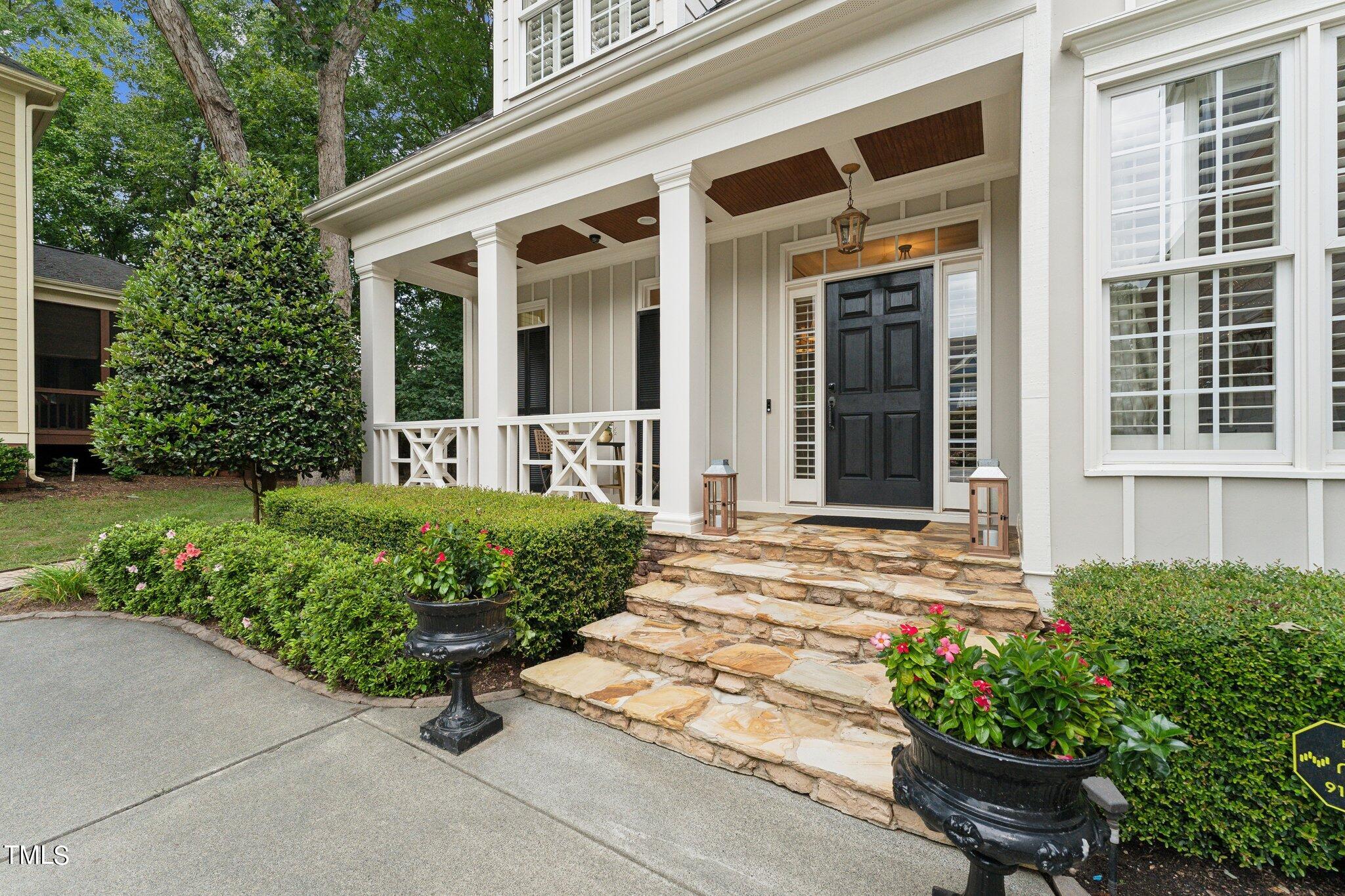 3120 Briar Streme Raleigh, NC 27612 - Photo 2 of 37 Stone front porch