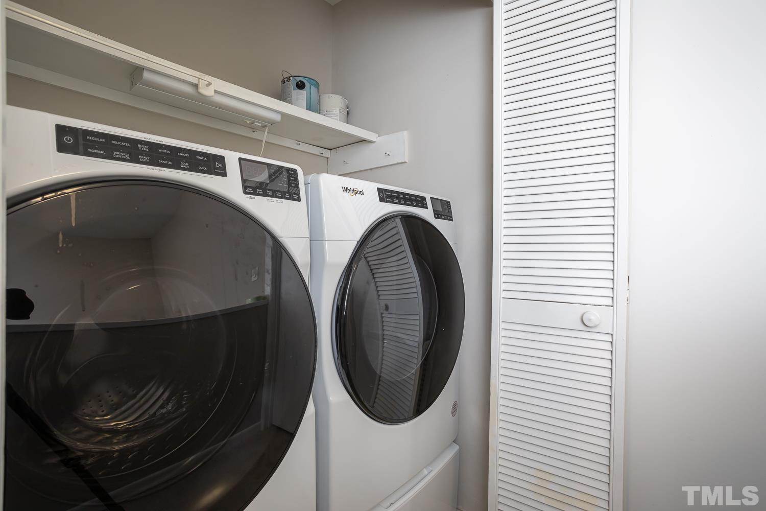 118 Ridge Trail Chapel Hill, NC 27516 - Photo 18 of 31 a utility room with dryer and washer