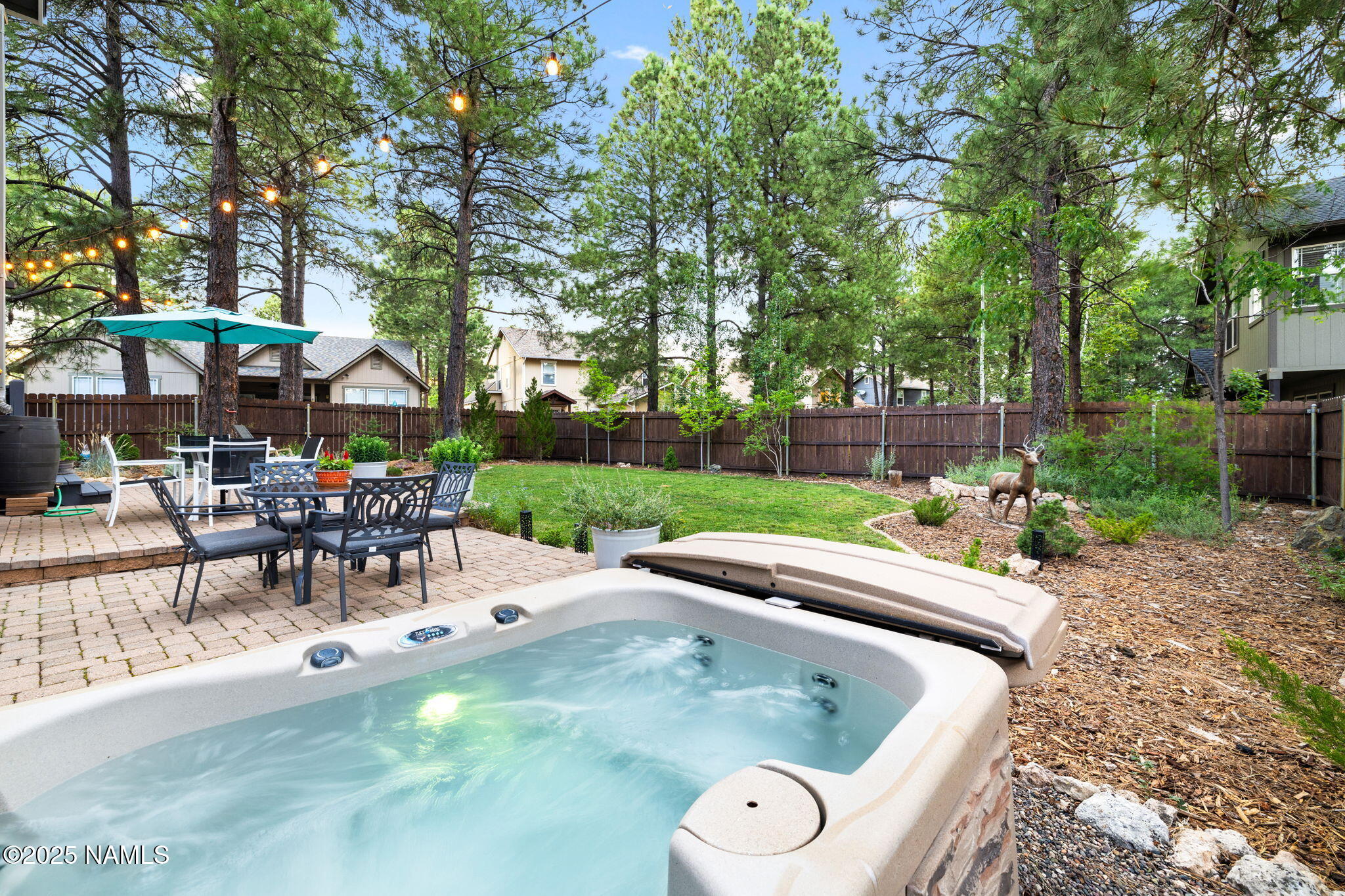 310 West Wulfenite Road Flagstaff, AZ 86005 - Photo 25 of 28 Hot Tub in the Backyard