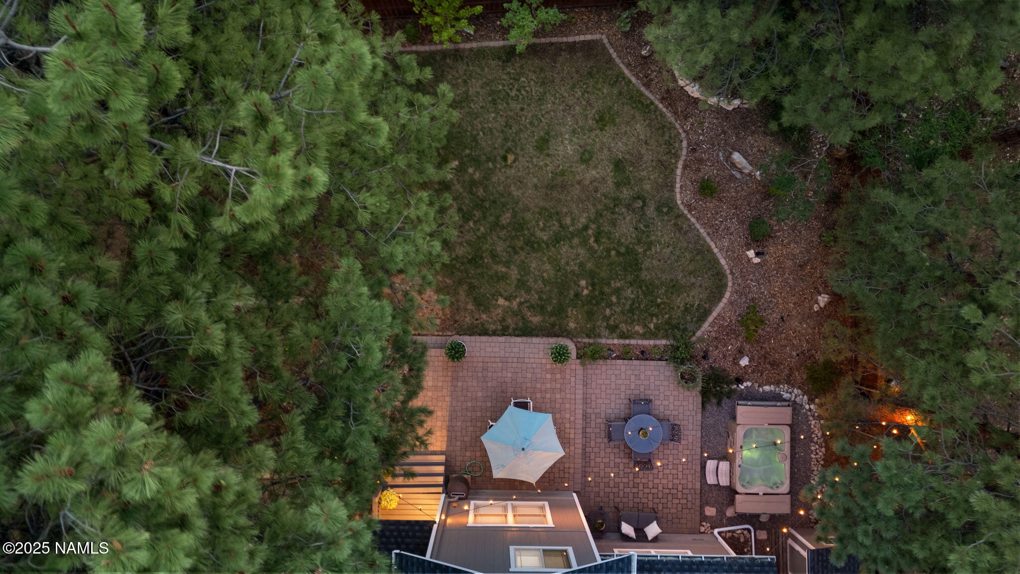 310 West Wulfenite Road Flagstaff, AZ 86005 - Photo 3 of 28 Aerial View of the Backyard