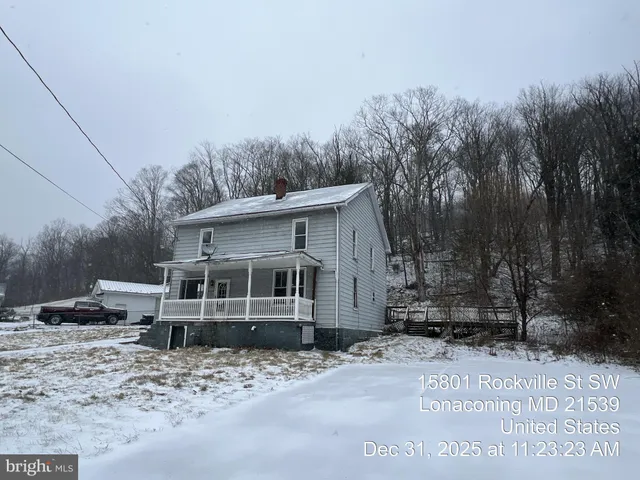 $49,900 | 15718 Rockville Street Southwest, Lonaconing, MD 21539