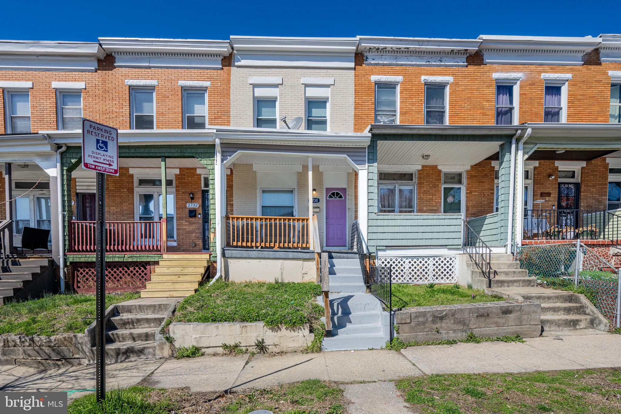 2730 Baker Street Baltimore, MD 21216 - Photo 22 of 27 Front Elevation